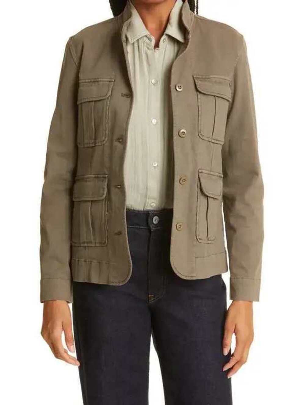 Rails Afton Military Utility Jacket Green XS-Excellent Cond